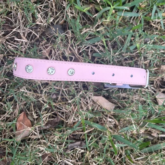 🎉NWT🎉 Pink Rhinestone Dog Collar Sz L - Picture 12 of 12